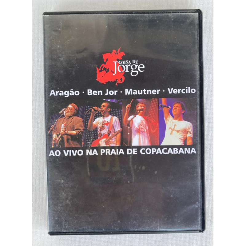 DVD COISA DE JORGE ao vivo em Copacabana