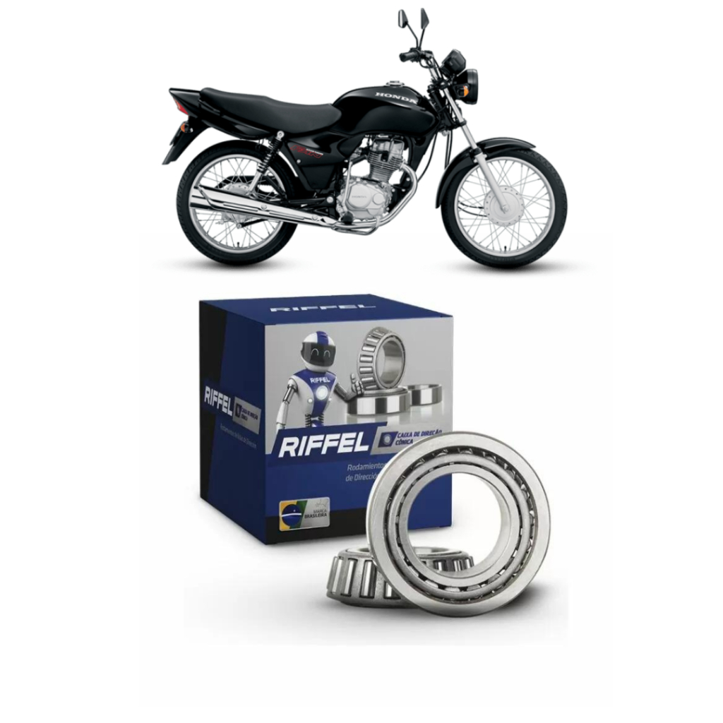 Caixa de Direção Honda CG 125 2000 até 2008 Conica Riffel Original