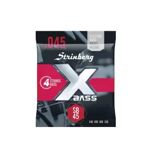 Encordoamento Strinberg Contra Baixo 4 Cordas Sb-45 0.45