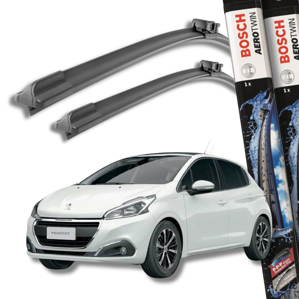 Par Palheta Limpador De Parabrisa Dianteiro Para Peugeot 208 2012 2013 2014 2015 2016 2017 2018 2019 em Oferta na Shopee