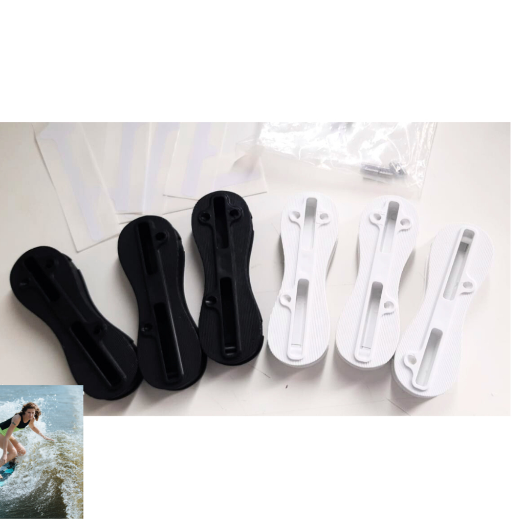 Copinho Plug para quilhas de prancha de surf Encaixe FCS 2 - 3 PLUGS +acessórios
