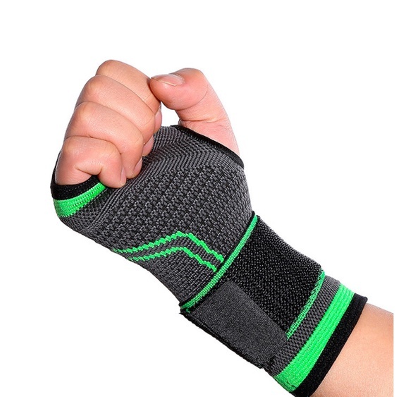 Kit 2 Munhequeira De Compressão Tendinite Ortopédica com Strap de Ajuste Alívio Dor