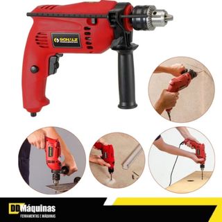 Furadeira de Impacto 1/2 Plus 500W 220 Volts - SCHULZ em Oferta na Shopee