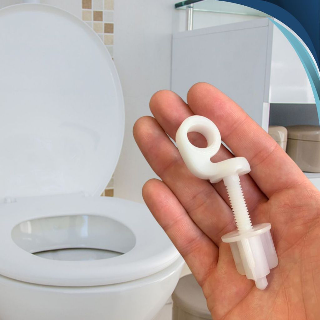 Parafuso Para Tampa de Vaso Sanitário Astra TPJ/PF e similares - SOMENTE O PARAFUSO
