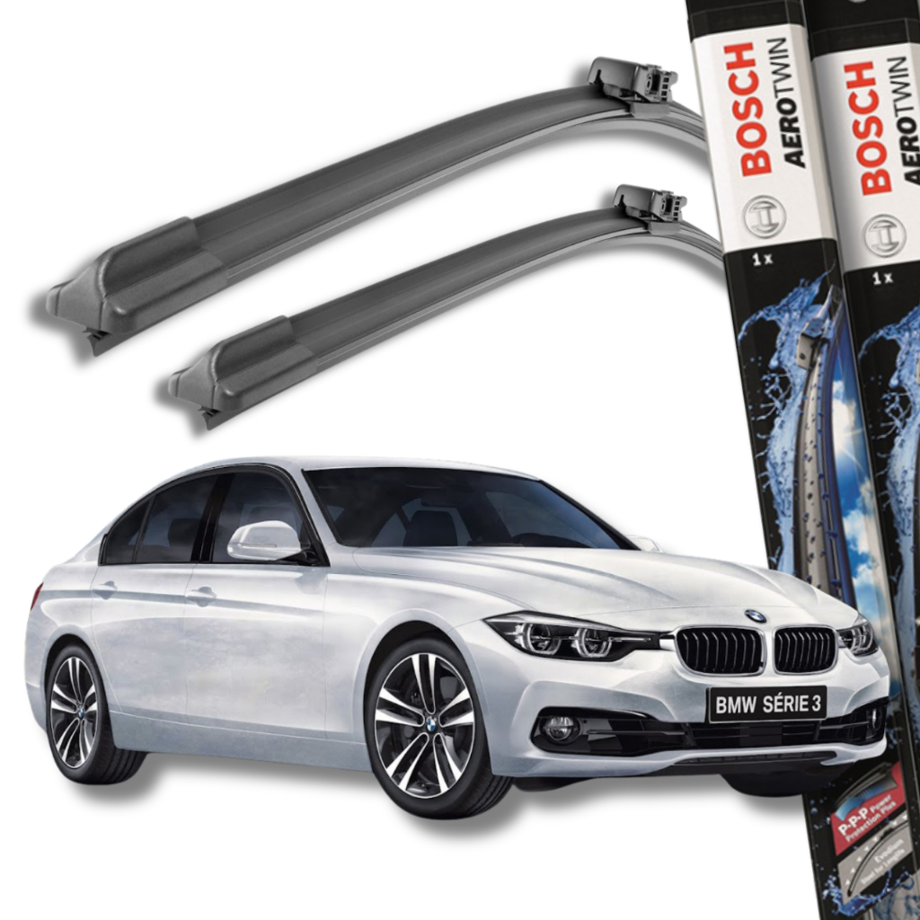 Par de Palhetas para Limpador de Parabrisa Dianteiro Bmw 320i Série 3 2013 2014 2015 2016 2017/2019 em Oferta na Shopee