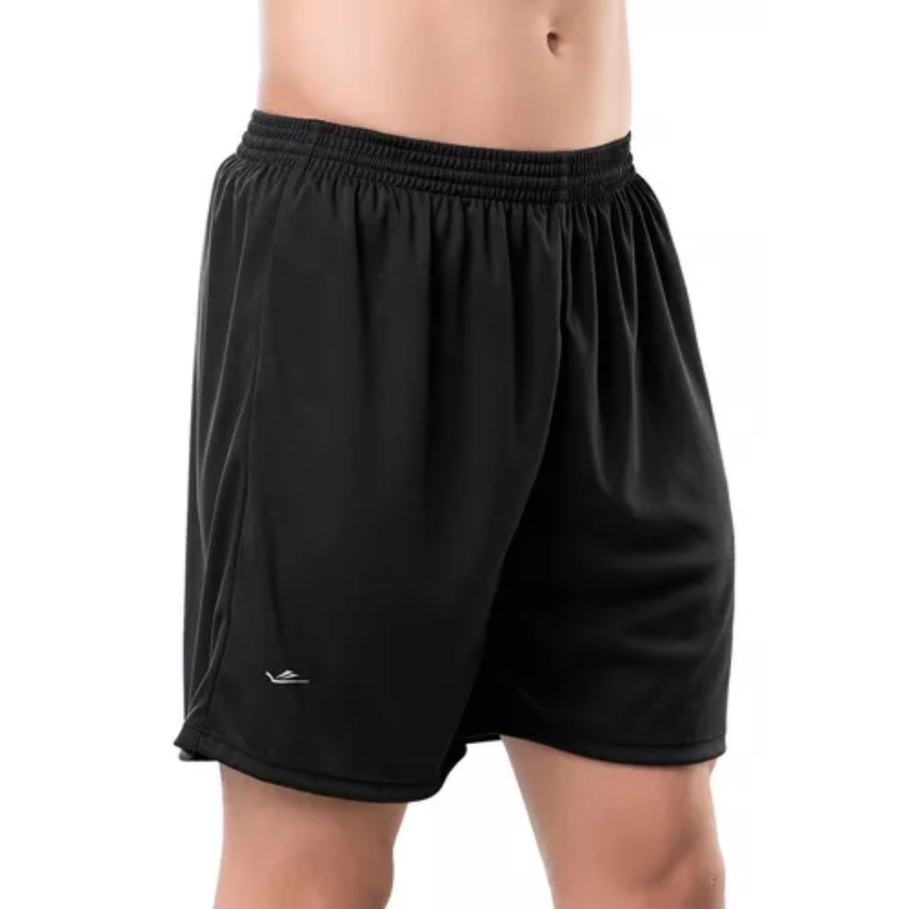 Short Calção Masculino Futebol Com Elástico Plus Size Elite em Oferta na Shopee