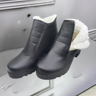Bota Feminina coturninho c/ ziper - sola tratorada (5cm salto) - Ref. 335