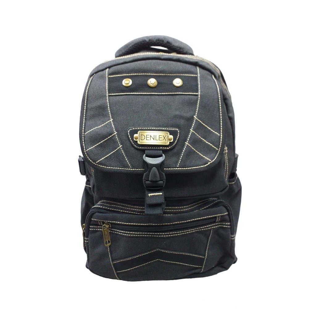 Mochila Lona Denlex Dl0834, Ideal para Trabalho, Lazer, Escolar e muito mais