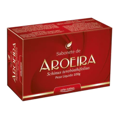 Kit 4x Sabonete Aroeira p/ Limpeza Do Rosto e Pele 100g Arte Nativa