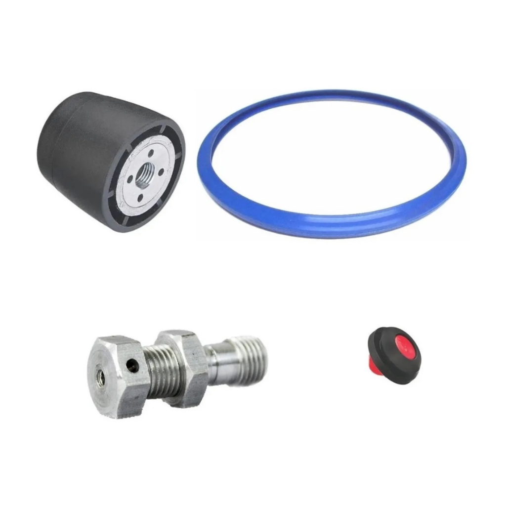 Kit 4 Pç P/ Panela Pressão Rochedo Turbo 4,5l Reparo