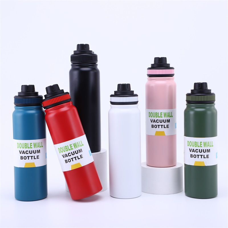 Garrafa Térmica  800ml Copo Esportivo Portátil  Frio/Quente Aço Inoxidável Cores  sortidas...