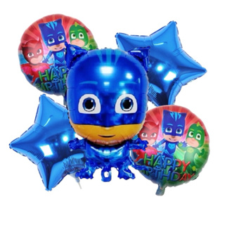 Kit C/5 Balões Metalizado Pj Masks em Oferta na Shopee