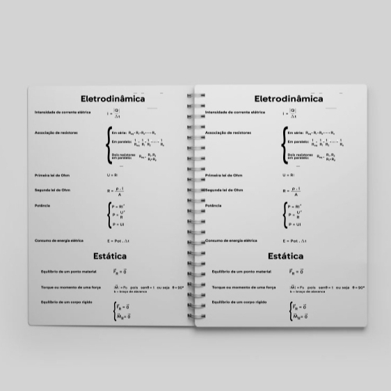 Imagem Apostila Enem Formulário de Física para Concursos ENEM  UERJ FATEC UNICAMP FUVEST