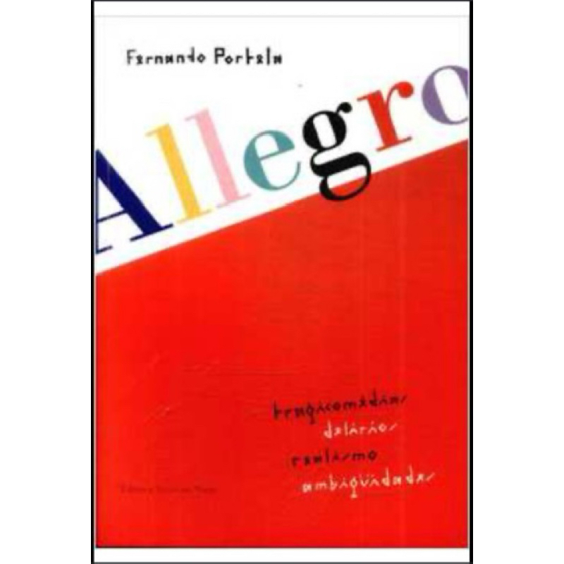 Livro: Allegro - Fernando Portela NOV0 de Não Informado