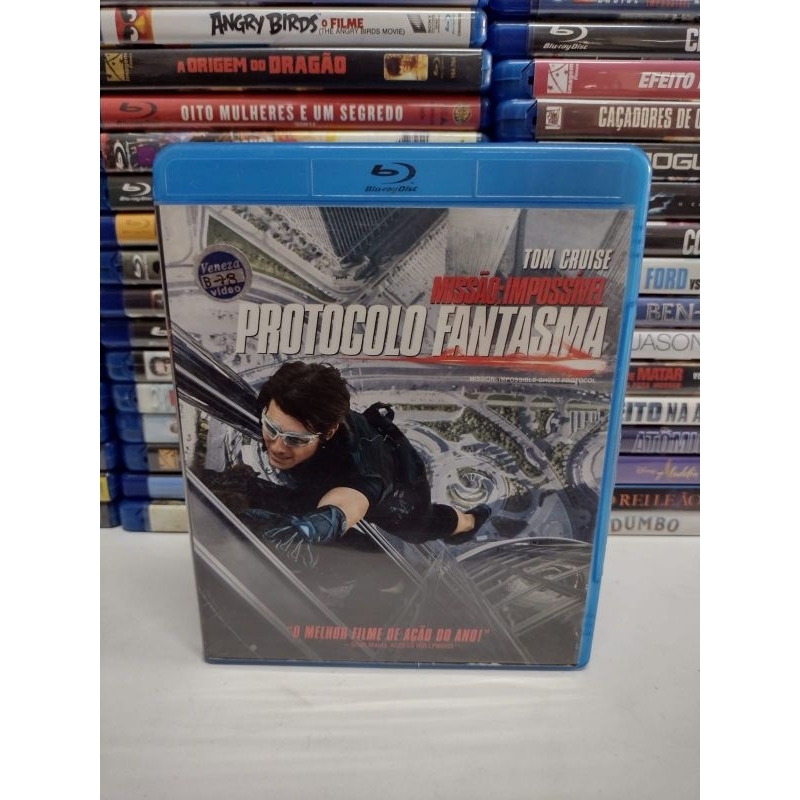 Missão impossível protocolo fantasma Blu Ray original.
