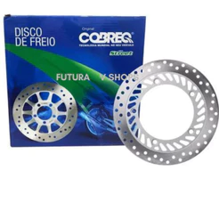 Disco Freio Dianteiro Moto CBX 250 TWISTER 2001 2002 2003 2004 2005 2006 2007 2008 Cobreq Original