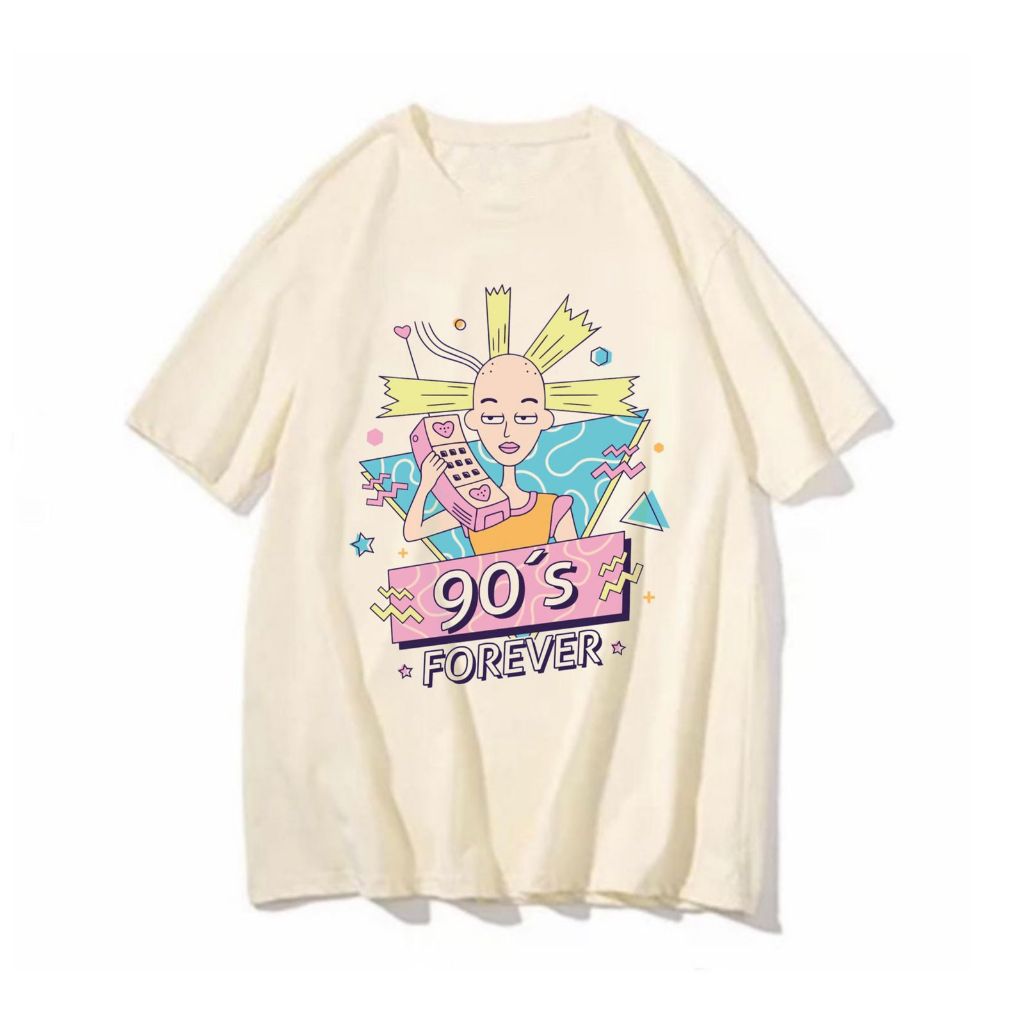 Camiseta Rugrats 90s Forever blusa feminina masculina desenho classico camisa estampada divertida