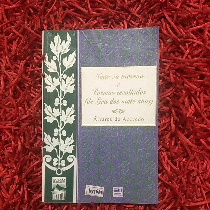 Noite na taverna e Poemas escolhidos Álvares de Azevedo (1096m)