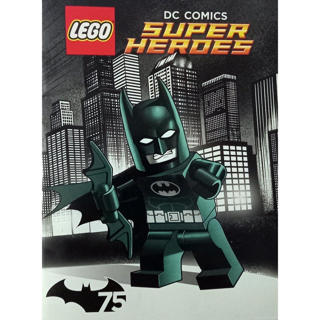 HQ Poster Revista Lego DC Comics Super Heroes - Importada