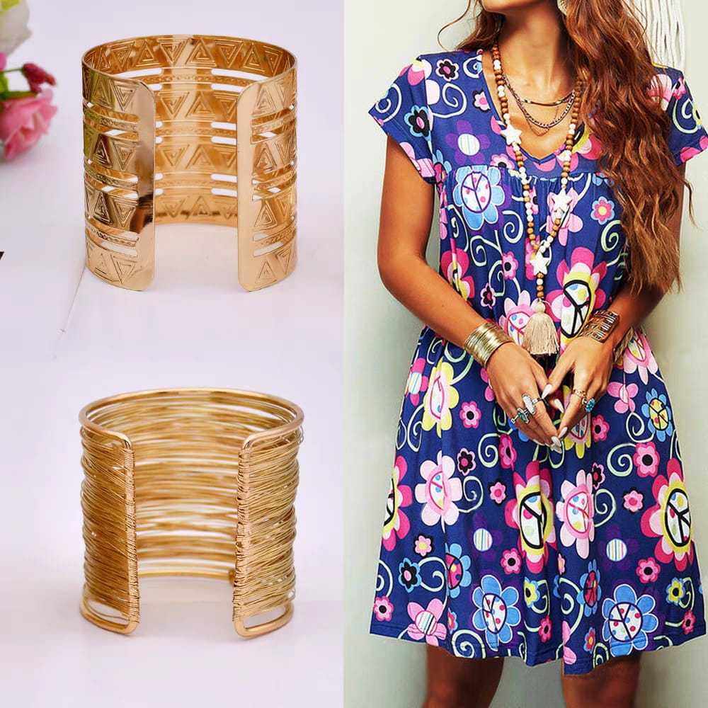 1 peça de pulseira irregular no estilo europeu e americano, joia manual feminina de moda e requinte. em Oferta na Shopee