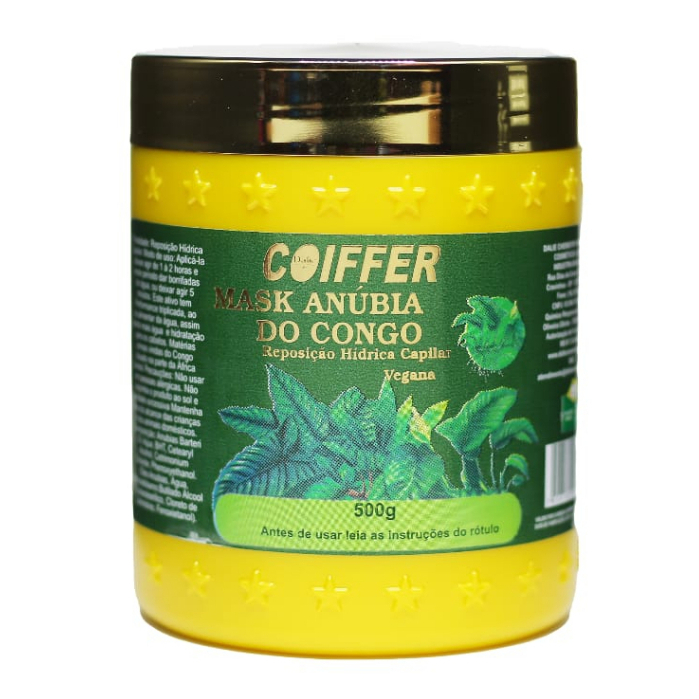 Máscara Anúbia do Congo Coiffer 500g Hidratação Profunda