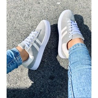 Sapatenis Feminino camurça Confortavel e leve solado de Micro Expandido em Oferta na Shopee