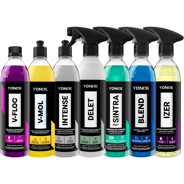 Kit V-Floc V-Mol Intense Delet Sintra Fast Blend Spray Izer Vonixx