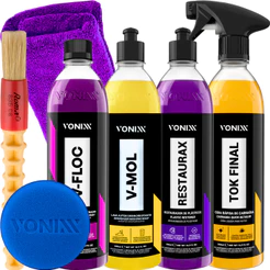 Kit Shampoo V-Floc Cera Tok Final V-Mol Restaurax Vonixx