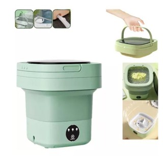 Mini máquina de lavar roupa 11L dobrável portátil moderna máquina de lavar automática roupas leves