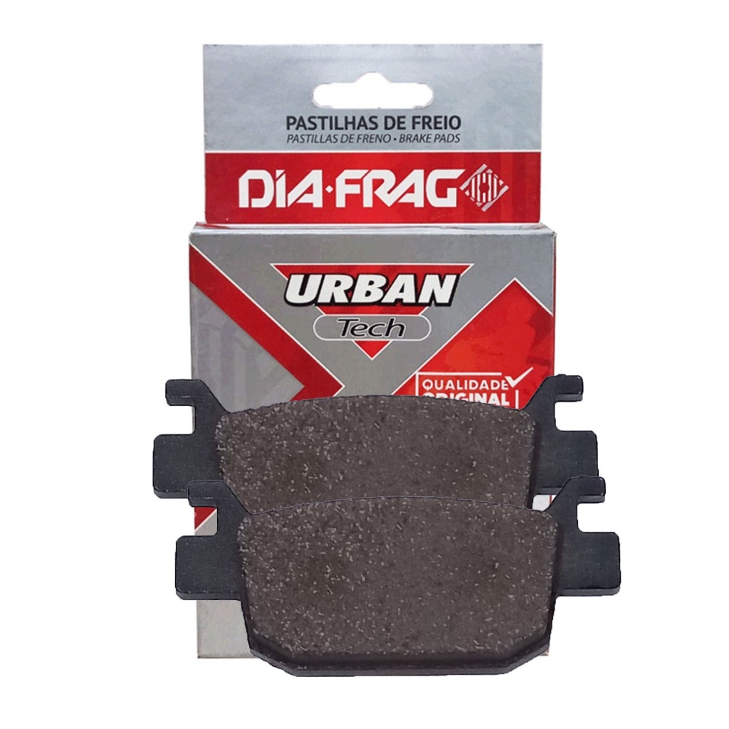 Detalhes do Kit Pastilhas de Freio Sh 150i / Sh 300i Diafrag