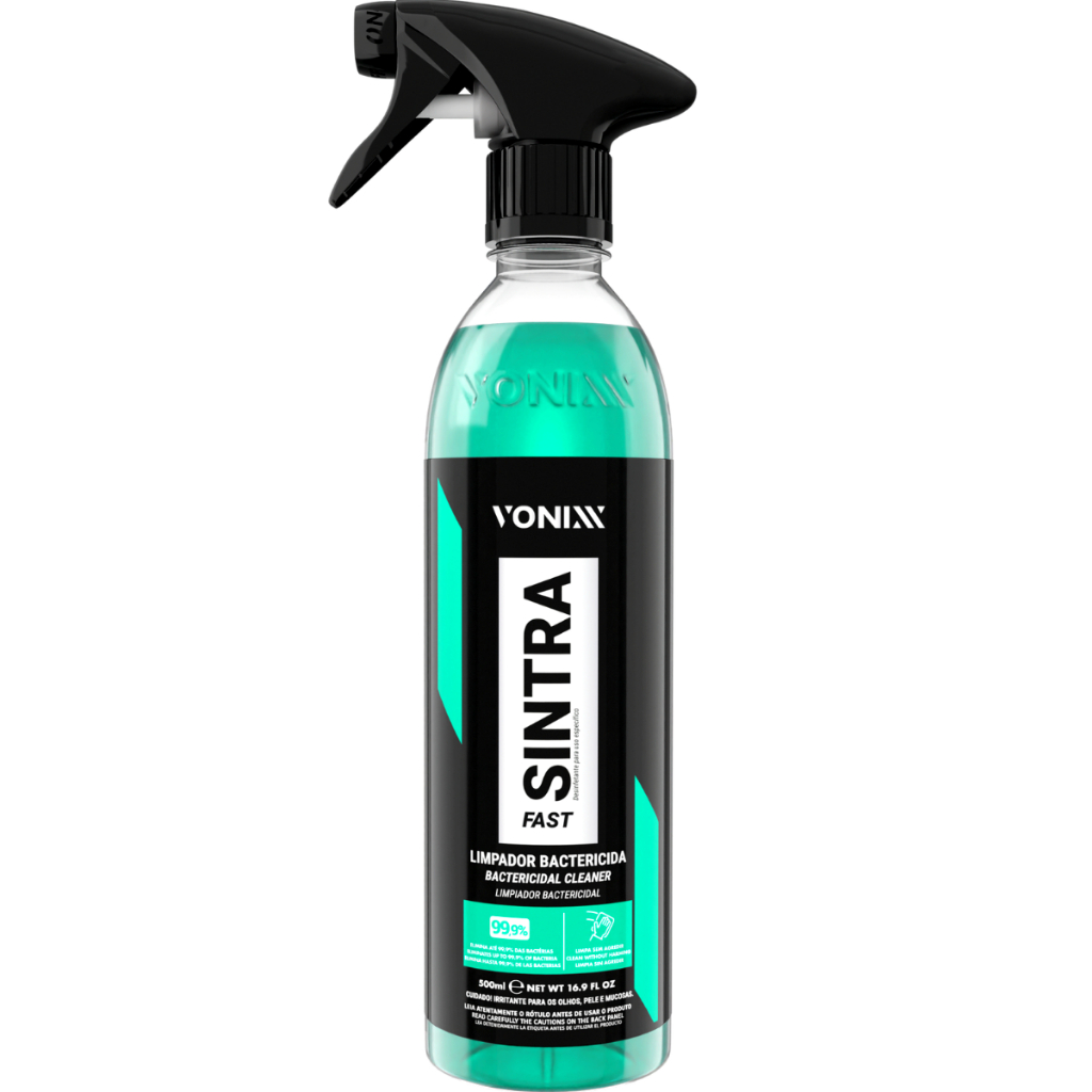 Produto para Limpar Painel e Plásticos Sintra Fast Pronto Uso 500ml Vonixx - Spare Parts and Accessories for Vehicles