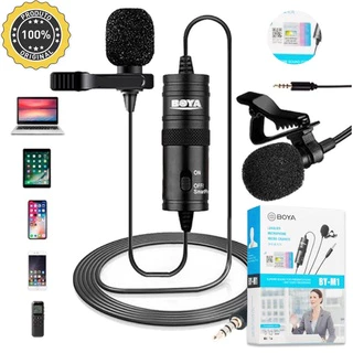 Microfone De Lapela Boya By-M1 Para Câmeras E Smartphones Original