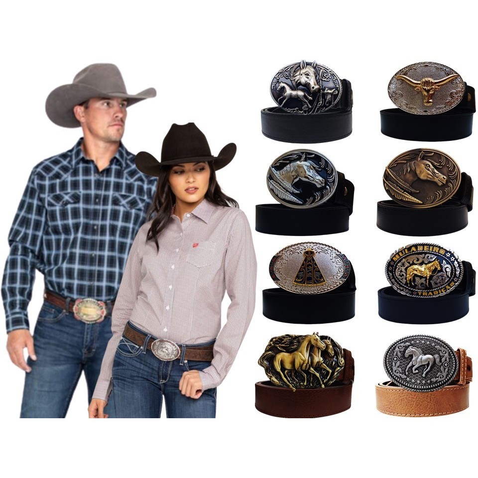 Fivela Masculino Cowboy Fivela Country Rodeio Festa Junina São João Unissex - Não acompanha cinto. em Oferta na Shopee