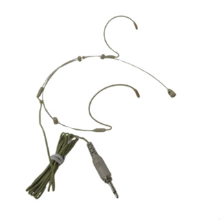 Microfone Auricular Arcano Headset Bege P2 Rosca Mono(Cápsula maior) em Oferta na Shopee