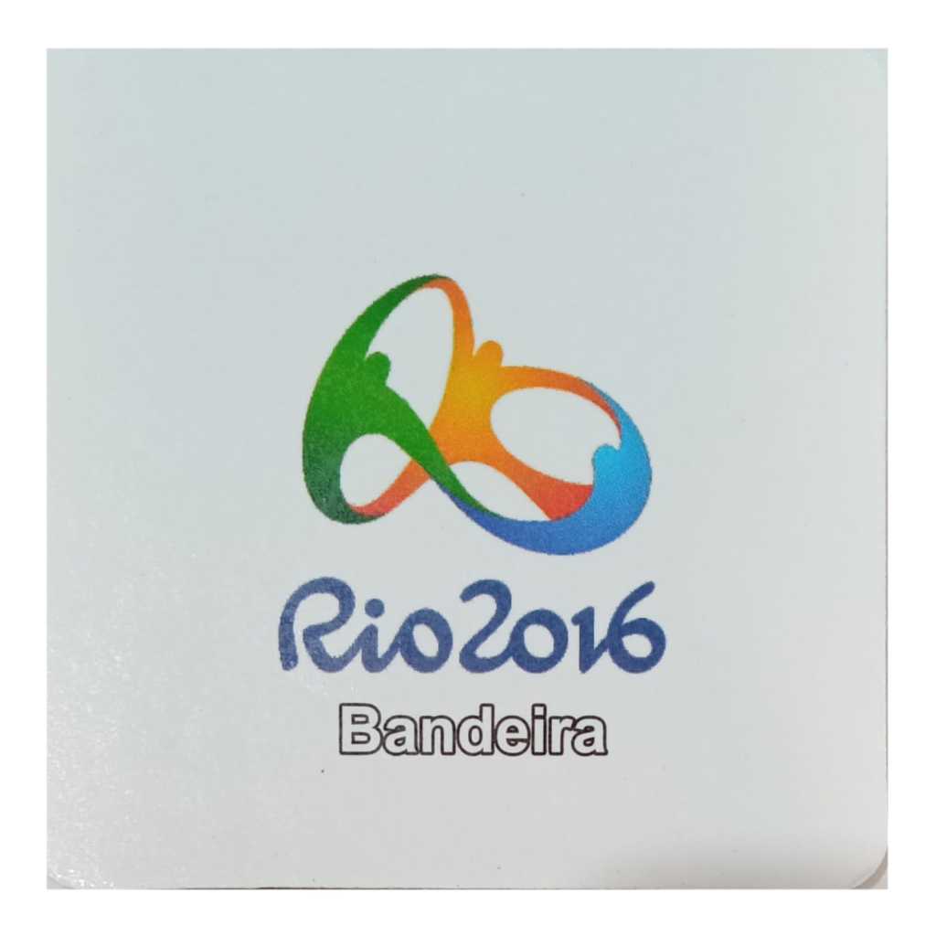 Cartela para moeda 1 real 2012 - Olimpíadas Bandeira – organizer