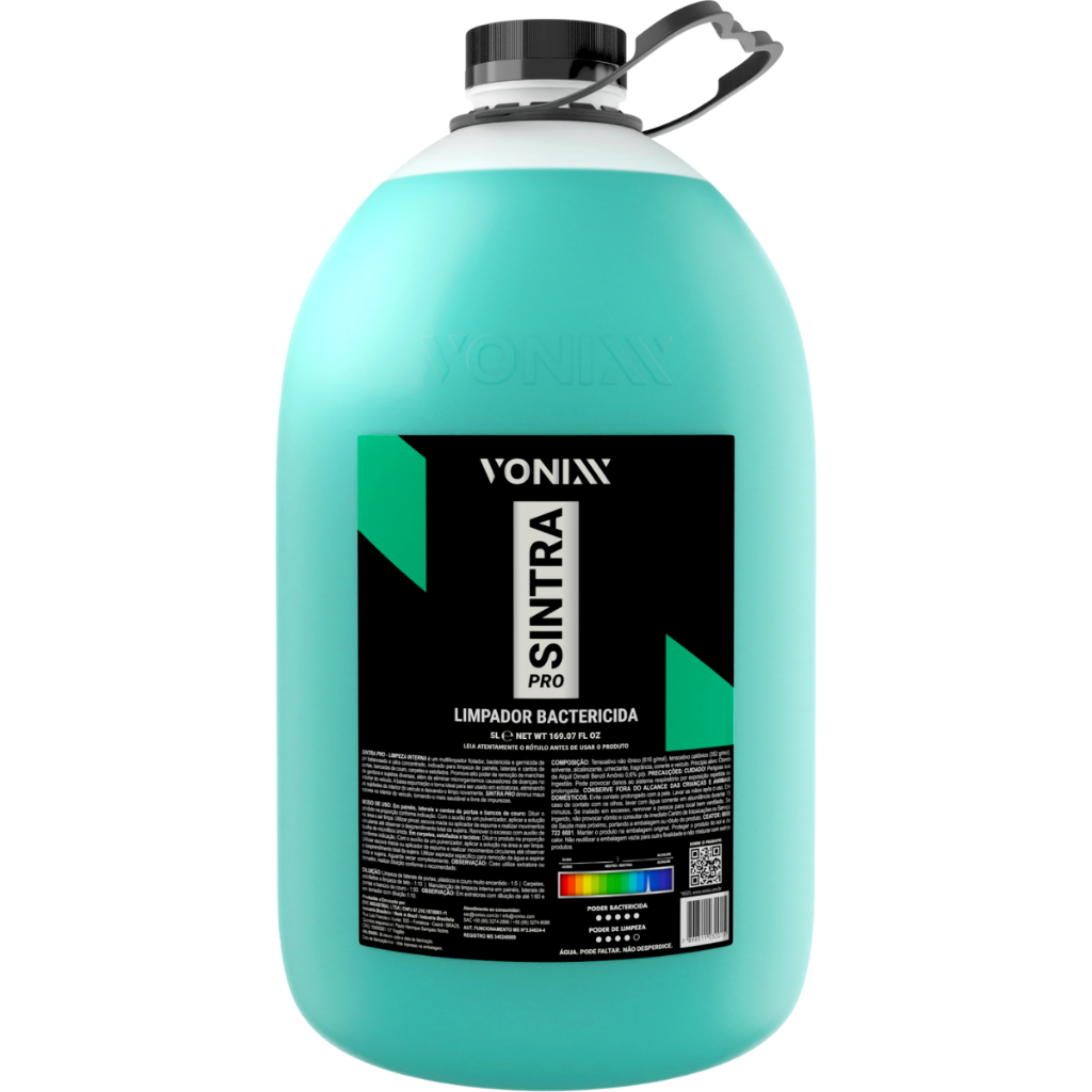 Limpador Interno Bactericida Vonixx Sintra Pro Ultra 5L em Oferta na Shopee