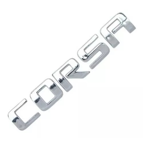 Emblema Letreiro Corsa Tampa Traseira Mala 2007 Em Diante Gm