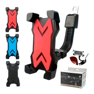 Suporte De Gps Celular Holder Para Moto Guidão Bicicleta Motocicleta Articulado Universal em Oferta na Shopee