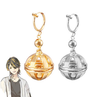 Brinco Tokyo Revengers Mangá Kazutora Hanemiya Prateado Dourado em Oferta na Shopee