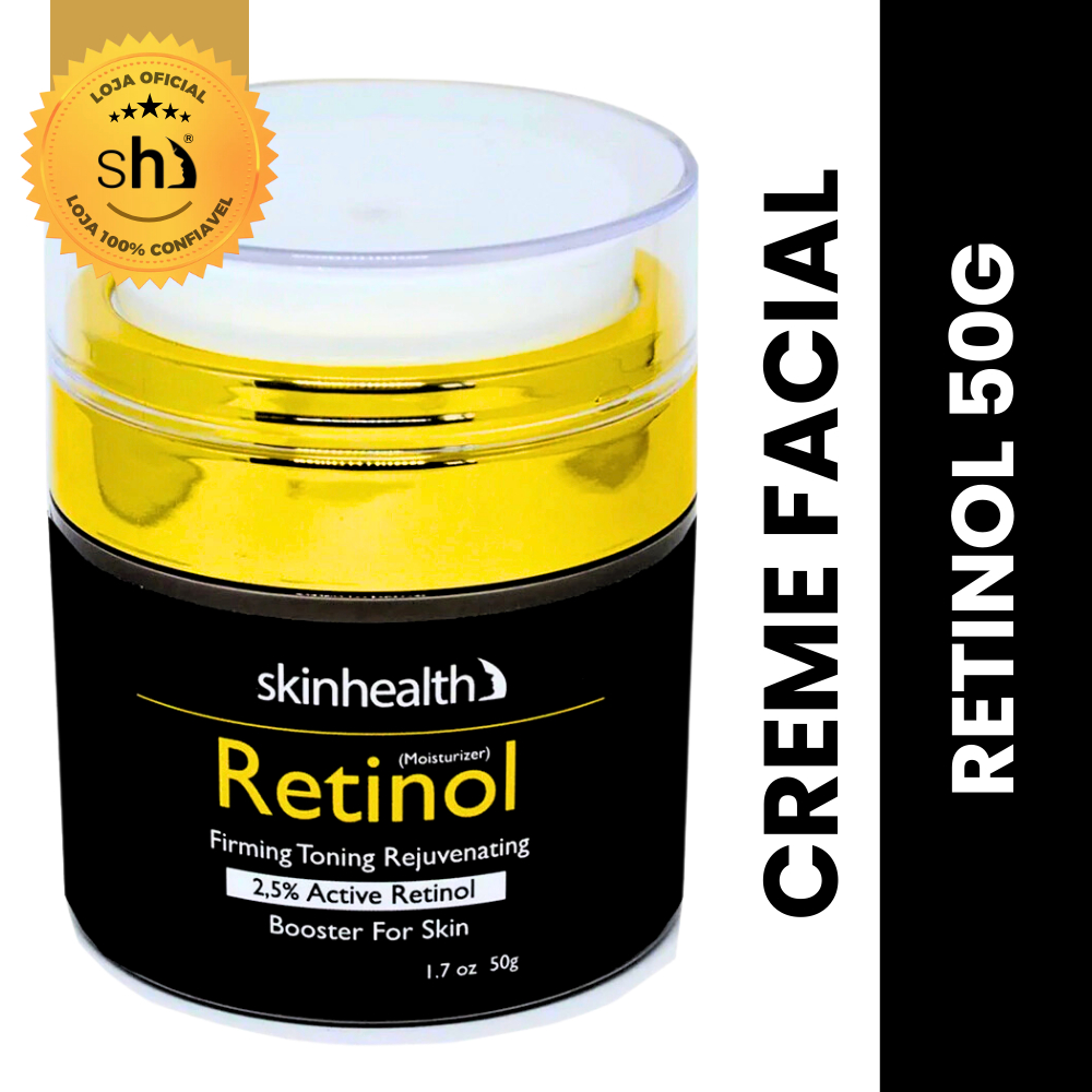 Retinol Skin Health 50ml 2,5% Creme Hidratante Facial