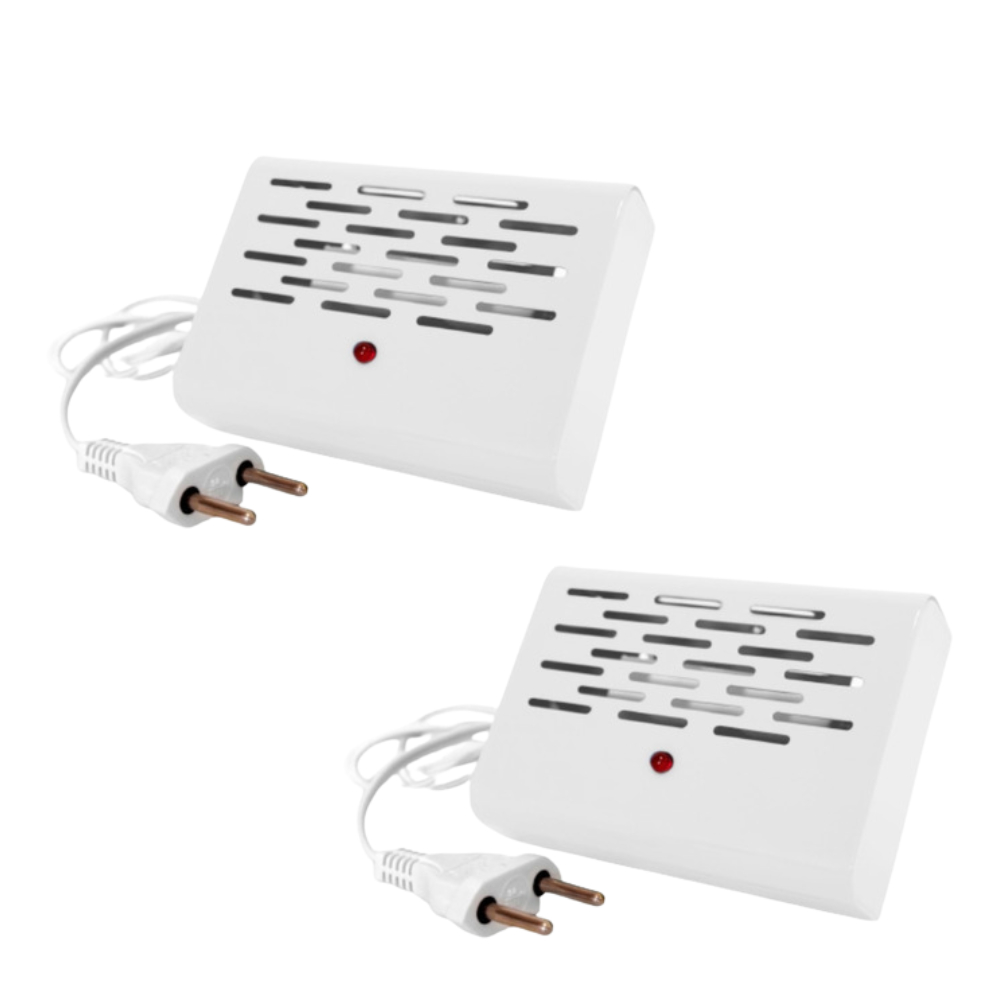 Kit 2 Desumidificador Aparelho Anti Mofo Elétrico Eletrônico Ácaro Fungos Bolor em Oferta na Shopee