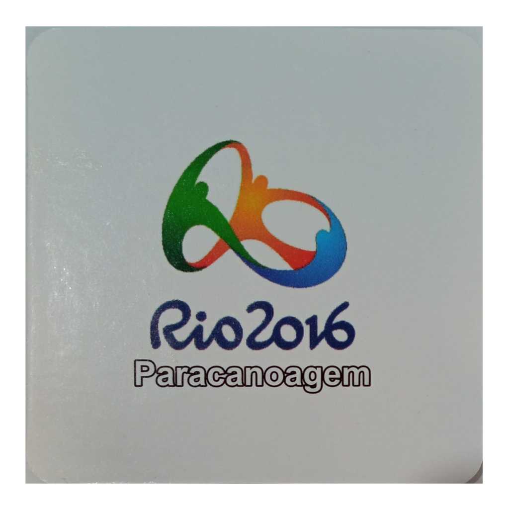 Cartela para moeda 1 real 2015 - Olimpíadas Paracanoagem – organizer