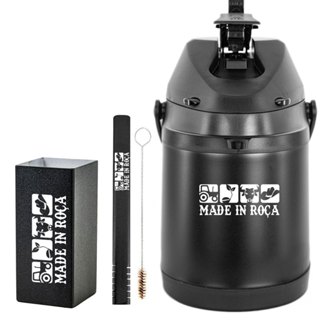 Kit Tereré Copo Bomba Garrafa Térmica Preto 2.5l - Modelos em Oferta na Shopee
