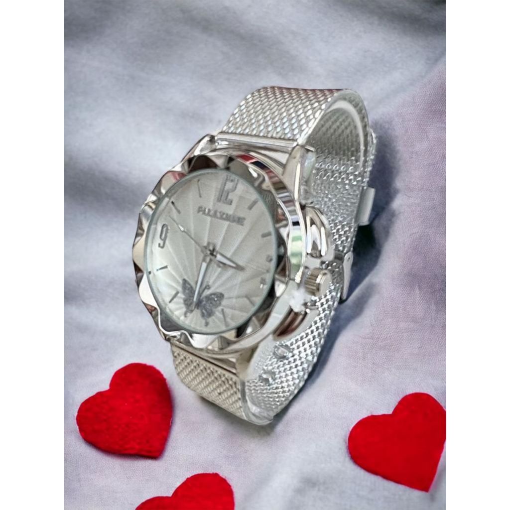 Relógio Feminino a Prova D'água Pallyjane M1, Rose dourado e prata em Oferta na Shopee