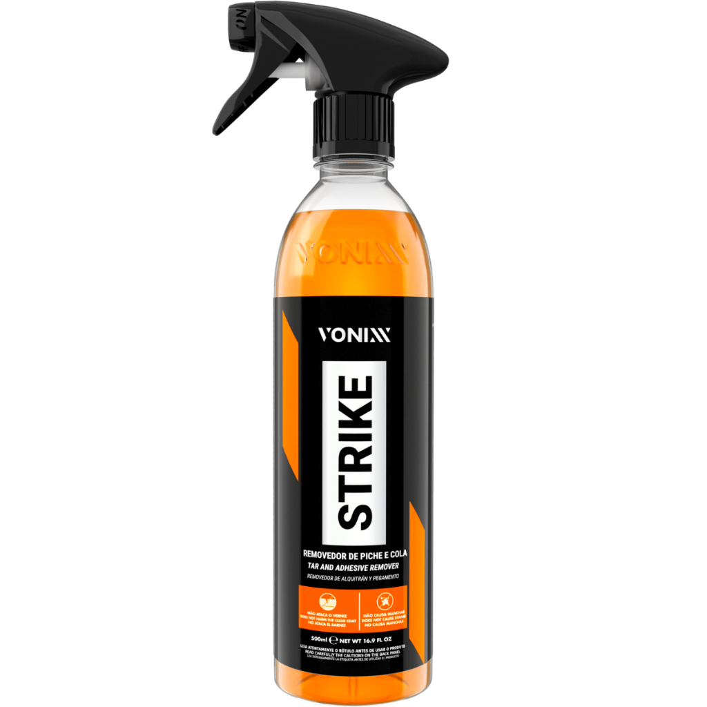Produto para Remover Piche Asfalto Oleo Graxa Inseto Grudado Strike 500ml em Oferta na Shopee
