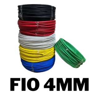 FIO AUTO FLEXIVEL 4MM - 10, 20, 30, 40 E 50 METROS em Oferta na Shopee