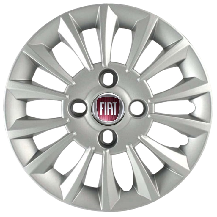 Jogo 4 Calotas Fiat Linea Uno Palio Siena Fiorino Strada Aro 13 em Oferta na Shopee