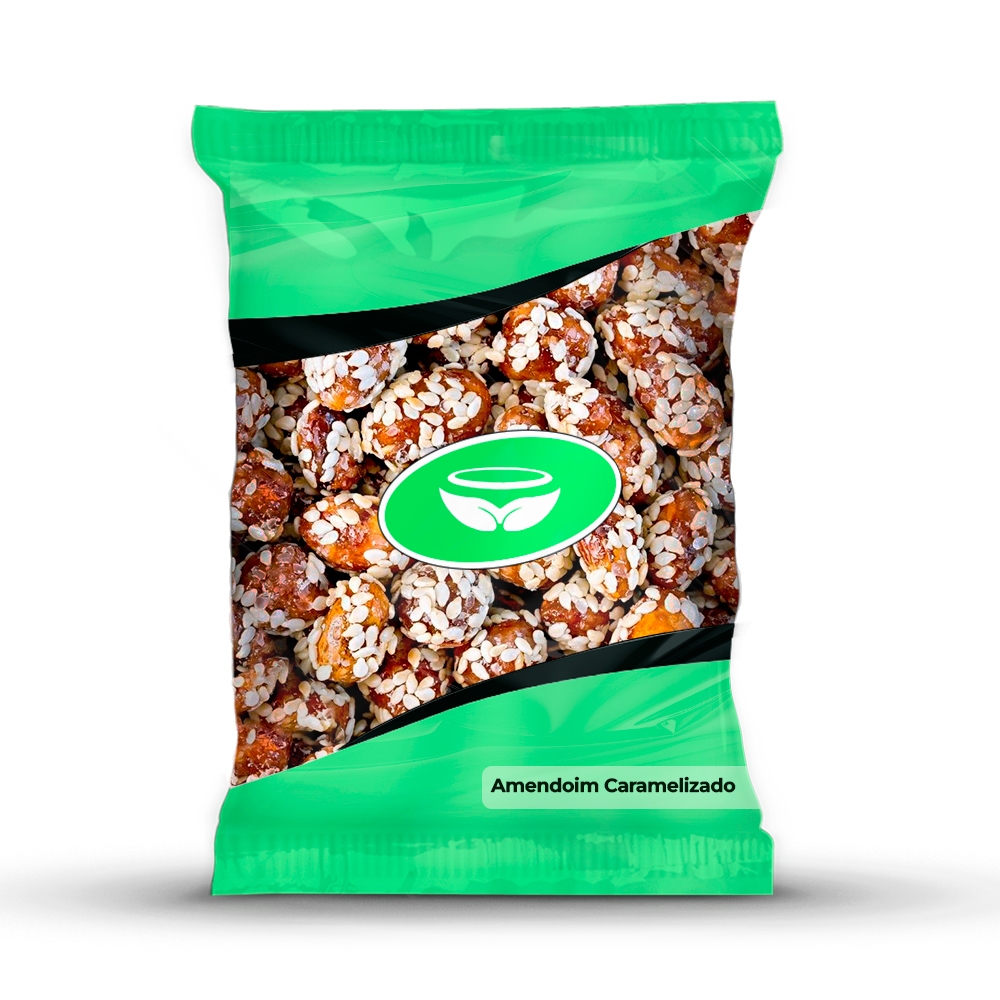 Amendoim Caramelizado com Gergelim (Envio Imediato) - Armazém Santa Filomena em Oferta na Shopee