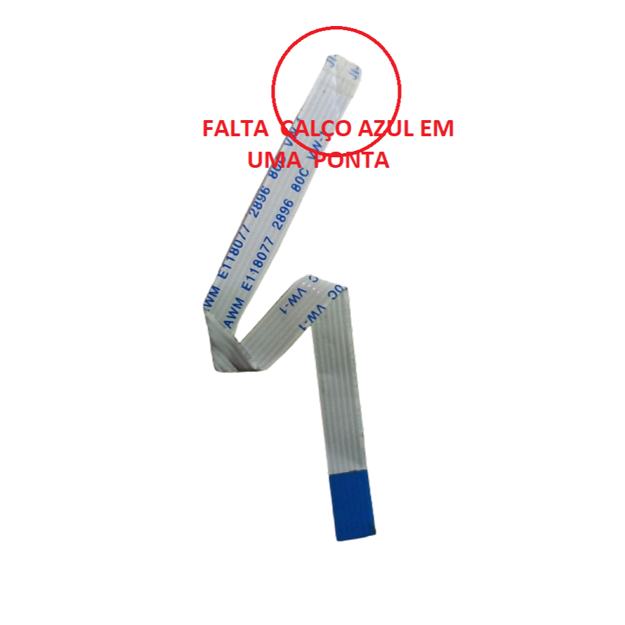 Cabo Hp Compaq 1500 Pp2150 Flat ((CABO COM DEFEITO LADO AZUL))