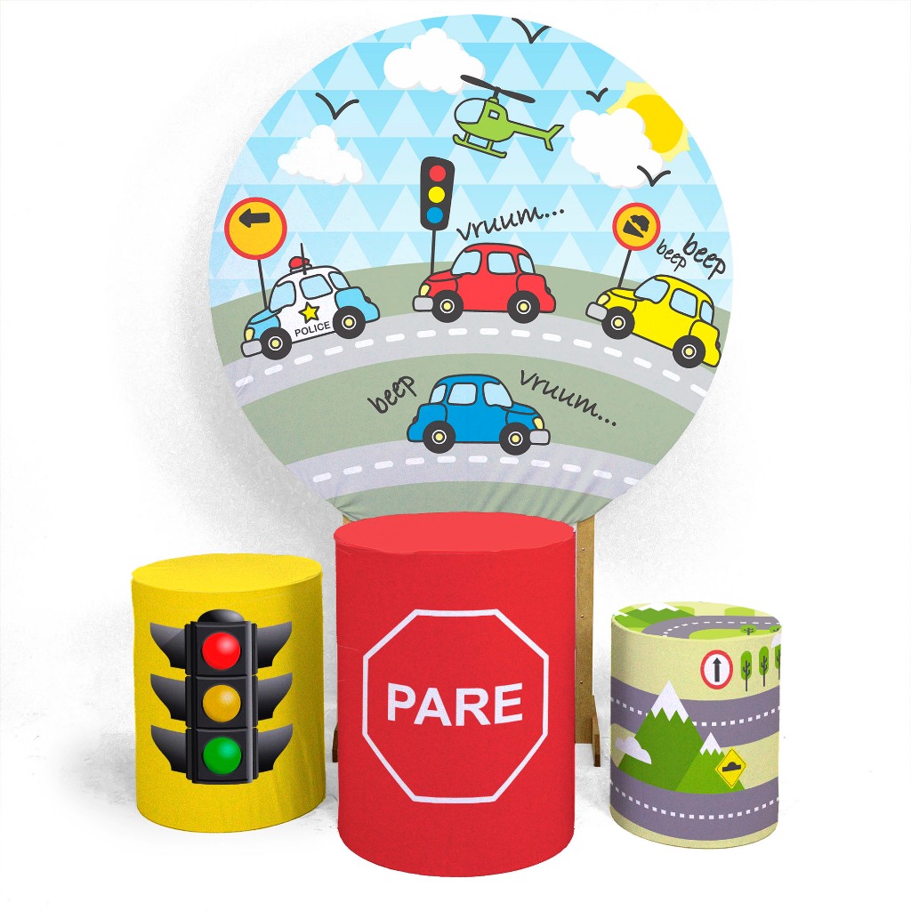 Kit Capa Painel Transito + Trio Capas De Cilindros Veste Fácil